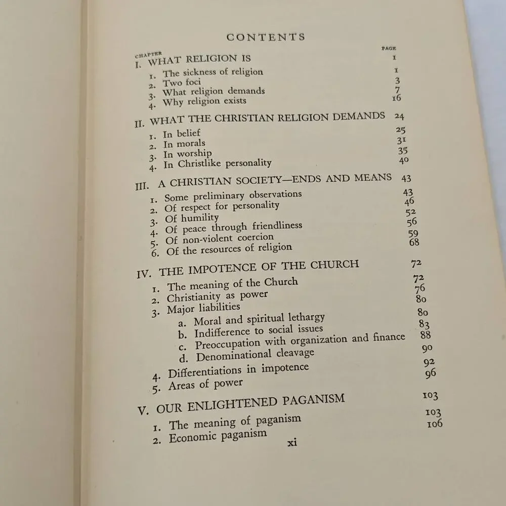 The Resources Of Religion By Georgia Harkness Methodist Theologian Vintage 1936